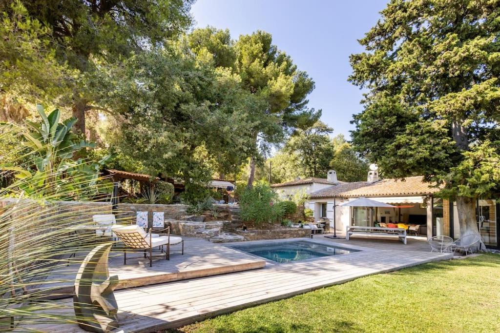 Villa Saint-Come, Du Grand Luxe A 1 Min De La Mer Hyères Exterior foto